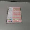 2026 Planner, Weekly and Monthly Calendar Planner Book, Jan 2026 - Dec 2026, Planning Agenda for Desk Accessories and School Supplies - A5 (6.3'' x 8.5'') (Pink-Green Plaid)