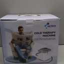 KETFIY Cold Therapy Machine,Programmable Timer Knee Ice Machine with Silent Pump,Knee Replacement System for Cryotherapy Pain Sports Injuries,Ice Therapy Ankle/Leg/Shoulder/Back/Hip