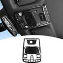 for F150 Overhead Console Panel Trim Cover Compatible with Ford F150 2015-2020 Carbon Fiber Interior Accessories 3pcs