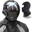 Punk Mask for Halloween, Punk Cosplay Mask with Head Covering, Fits for Cosplay, Themed Parties