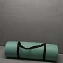 Gaiam Essentials Thick Yoga Mat Fitness & Exercise Mat with Easy-Cinch Yoga Mat Carrier Strap, 72"L x 24"W x 2/5 Inch Thick
