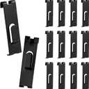 20 Pack Gridwall Hooks Hangers Metal Grid Wall Picture Hooks Grid Wall Accessory for Art Clothes Painting, Panel, Pegboard, Shelf, Commercial Display