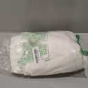 NLMUVW Ivory White Linen Table Cloth 96 Inch - Textured 6ft Tablecloth Water Resistant Farmhouse for Cafe Dining Card Kitchen, 54 x 96 Inch