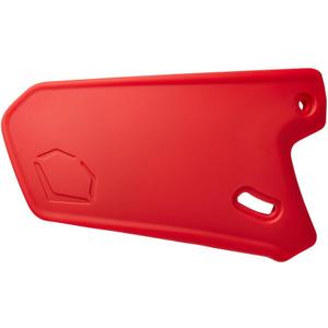 EvoShield XVT Batting Helmet Face Shield (Matte Finish Left Handed Hitter, Scarlet)