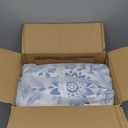 Levtex Home - Clara Blue Quilt Set - King Quilt and Two King Shams - Floral - Blue White - Quilt (106x92in.) and Shams (20x36in.) - Reversible - Cotton