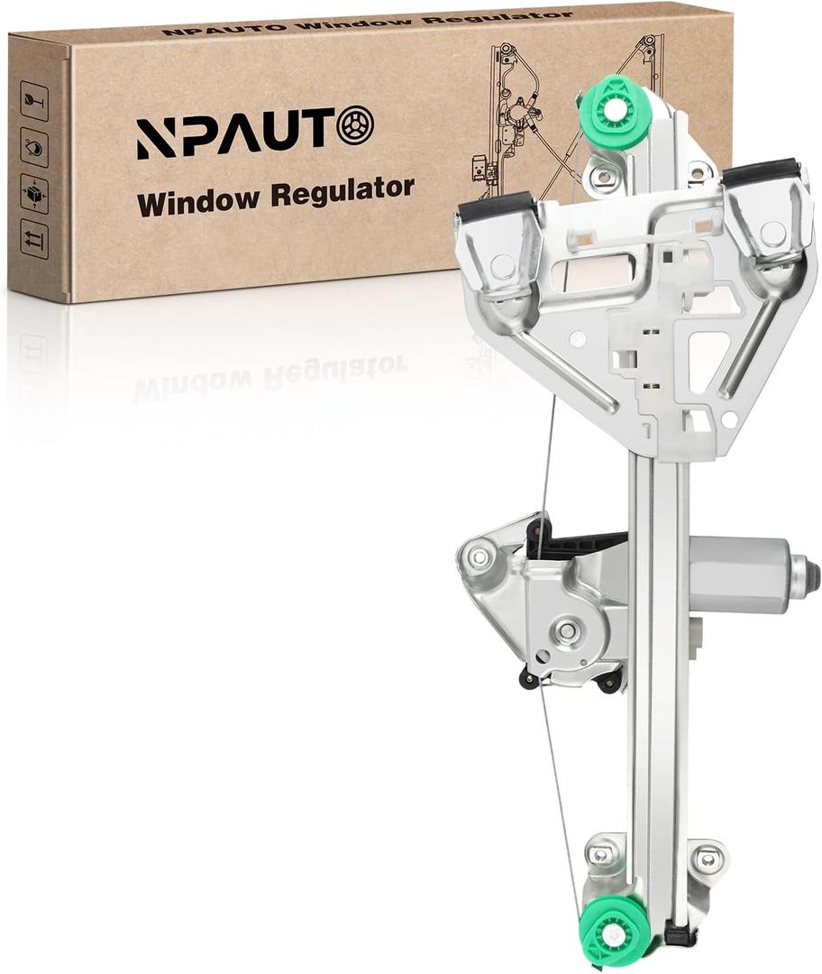 Rear Driver Side Power Window Regulator with Motor Replacement for Cadillac CTS 2003 2004 2005 2006 2007 Sedan, Left, 741-064