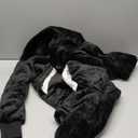 Kipswiza Wearable Blanket Hoodie for Women and Men, Cozy Soft Sherpa Oversized Hooded Blankets Sweatshirt as Birthday Gifts for Her Mom Girlfriend Boyfriend, Black (Adult/Regular)