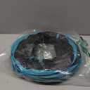 Sheldamy Cat Tunnel, S-2-Way Cat Tunnels for Indoor Cats, Collapsible Cat Play Tunnel, Interactive Toy Maze Cat House with 1 Play Ball for Cats, Puppy, Kitty, Kitten, Rabbit (Blue & Black)