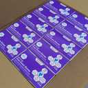 MED PRIDE Disposable Powder Free Non Latex Single Use Medical Exam Gloves, Nitrile Vinyl Blend for Cleaning and Food Handling Medium