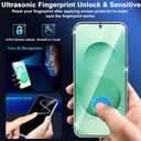 3 Pack for Samsung Galaxy S26 Screen Protector Tempered Glass + 3 Pack Camera Lens Protector, Military Grade Shatterproof, 9H Hardness, Fingerprint Unlock, HD Clear Case Friendly 6.3 Inch