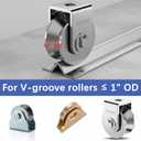 6FT V Track(3FT2),Galvanized Inverted Track for Sliding Rolling Chain Rack Driveway Gate,Railing Track Door, Sliding Car Entry Door, Rolling Driveway Gate