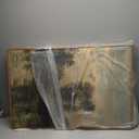 Tinonedraw Vintage Nature Framed Canvas Wall Art Set of 3, French Country Wall Decor, Olive Green Trees Art Paintings, Rustic Landscape Farmhouse Art Prints for Living Room Bedroom Office 24"x36"x3