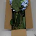 Blue Hydrangea Artificial Flowers Large Artificial Hydrangeas Silk Flowers for Home Decor Indoor Wedding Flowers Bouquets Faux Flowers Kitchen Centerpiece Table Decorations