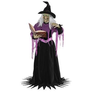 COLLECTIVE HOME Halloween 6 Ft Standing Animatronic (Witch)