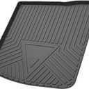 MKX Cargo Liner for Lincoln MKX 2016-2018 Lincoln Nautilus 2019 2020 Trunk Liner Tray Heavy Duty Rubber Rear Cargo Area Mat Waterproof Protector Floor Mat Black