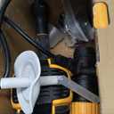 VONFORN Paint Sprayer, 700W HVLP Spray Gun with Cleaning & Blowing Joints, 4 Nozzles and 3 Patterns, Easy to Clean, for Furniture, Cabinets, Fence, Walls, Door, Garden Chairs etc. VF803 Yellow