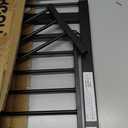 7 x keny 29"-42.5" Baby Gate for Stairs, Auto Close Safety Dog Gate, Pressure Mounted Easy Walk Through Pet Gate for Doorways, Durable Stair Gate, 30" Tall, Black