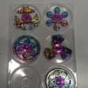 6 Pack Metal Fidget Spinner for Kids and Adults, Fidget Toys for Focus, Stress Relief, ADHD & Anxiety, Sensory Fidget Set for Blue Monday Relief