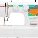 Janome MOD-15 Easy-to-Use Sewing Machine with 15 Stitches, Adjustable Stitch Length and 5-Piece Feed Dogs