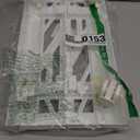 Seloom PC Stand Computer Tower Stand, Adjustable Mobile CPU Stand, Heavy-Duty Desktop Stand with Rolling Caster Wheels, PC Riser Fits Most PC Gaming Desk Office (White)