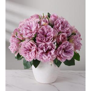 florisso Purple Rose Artificial Flowers - 13 Branches Silk Roses for Home Decoration, Wedding Floral & Party Decor (Faux Rose Flowers) (Small)