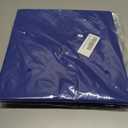 2 x Newrara Graduation Unisex Matte Adult Graduation Cap with Tassel (Blue)