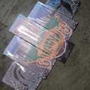 Neon Effect Giants Sign With San Francisco, California B&W Photography Poster (5-Panel Framed Canvas Printing Full Size: 60x100cm) Home Decor Man Cave Wall Art, 40x24