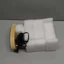 Candle Warmer Lamp with Timer - Electric Dimmer and Adjustable Height for Small Jar Scented Wax Melts - Includes 2 Bulbs for Home Birthday (Transparent)