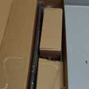 KAMANINA Curtain Rods for Windows 72 to 144 Inches (6-12ft) Long Heavy Duty Curtain Rod, 7/8 Inch Adjustable Decorative Drapery Rods with Netted Texture Finials, Bronze, Size: 32-144"