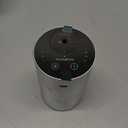 Waterless Essential Oil Diffuser, Rechargeable Scent Diffusers with 3 Mist Levels & Timers, Portable Aromatherapy Diffuser for Home Car Room Studio Office, Silver Metal