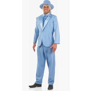 fun shack Tuxedo Costume for Men  Orange or Blue Suit Mens  Funny 90s Movie Character, Halloween Costumes for Men (XX-Large)