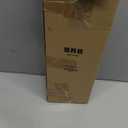 Double Curtain Rod 84 to 120 Inch, Gold Long Dual Curtain Rods with Decorative Aluminium Twisted Cage Finial, 1 Inch Adjustable Heavy Duty Telescopic Spliced Window Treatment Rods, All Metal