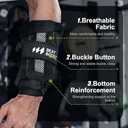 Ankle Wrist Weights 4lb/10lb/15lb/20lb/25lb/30lb BeatBoost Adjustable Leg Arm Weights for Men Walking Pilates Exercise Workout Gym Aerobics