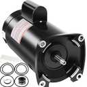 B2842 Pool Pump Motor 1.5HP, Fit for Century A.O. Smith 1.5HP Single Speed 208/230V, 3450 RPM, 56Y Frame, 9.6/8.8A Amps, Swimming Pool Motor SQ1152 B842 EB842 B849