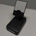 Gifts for Men Women, Phone Stand with Bluetooth Speaker and Charging Function 360 Rotable Angle Adjustable Cell Phone Holder with HD Stereo Sound Fits All Phones,Tablet (Black)