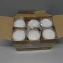 flamecan 24 Pack Floating Candles, 3 White Unscented Dripless Wax Burning Candles, for Cylinder Vases, Weddings, Party and Holiday