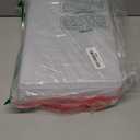 4 Pcs Photo Storage Boxes Fit 8" x 10" Photo Clear Plastic Scrapbook Papers Storage Containers, Large Photos Organizer Storager for Card, Papers, Poster, Files