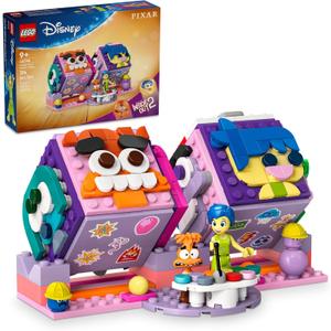 LEGO|Disney Inside Out 2 Mood Cubes from Pixar, Disney Toy Building Kit from The Movie, Fun Fantasy Toy to Share Emotions, Disney Gift Idea for Movie Fans, Girls and Boys, 43248