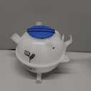 603-253 Front Engine Coolant Radiator Reservoir Recovery Expansion Tank with Cap Compatible with 2006-2019 Audi A3 Q3 TT, 1993-2019 Volkswagen Beetle Eos Golf Passat Jetta Replace# 1K0121407A