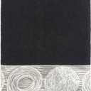 Avanti Linens Galaxy Hand Towel, Black