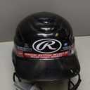 Rawlings | COOLFLO Batting Helmet (One Size, Black + Facemask)