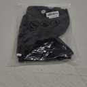 Zebaexf Women Black Leather Shorts High Waist Sexy Legging Faux Stretchy Shorts PU Leather Shorts (Large)