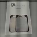 Double-Sided Stainless Steel Cutting Board (14x10In)  Metal Chopping Board for Kitchen, Easy to Clean, Dishwasher Safe, Durable & Hygienic