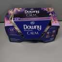 Downy Infusions Mega Dryer Sheets, Laundry Fabric Softener, CALM, Lavender and Vanilla Bean, 180 Count (3 box of 60 sheets)