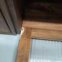 2 Pieces Bread Box for Kitchen Countertop Wooden Bread Storage Container Bin 2 Layer Breadbox Holder Large Capacity Keeper Vintage Farmhouse Food Organizer Pantry Shelf Acrylic Window (Brown)