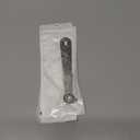 2 x 2PCS 1/8tsp(0.63ml) Single Measuring Spoon, Stainless Steel Embossed Measure Scoop Only, Individual Spoon for Cooking and Baking