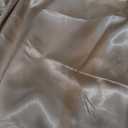 SWOMOG Womens Silk Satin Pajamas Long Sleeve Loungewear Two-piece Sleepwear Button-Down Pj Set Champagne, XL