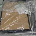 upsimples 12x16 Picture Frame Set of 5, Display Pictures 8.5x11 with Mat or 12 x 16 Without, Wall Gallery Poster Frames, Black