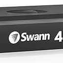 Swann 4K 8Channel Security Camera System NVR Recorder: nvr-8580 Security PoE NVR Box with 2TB HDD,24/7 Continuous Recording,Work with Swann IP 12MP/4K/5MP/4MP HD Cameras, SRNVR-88580H