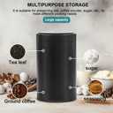 Smell Proof Jar 4.73oz  Lock Freshness, Leak-Stop Lid for Coffee/Tea/Spices, Block Odors Container  Compact for Tidy Kitchen, Portable for Travel